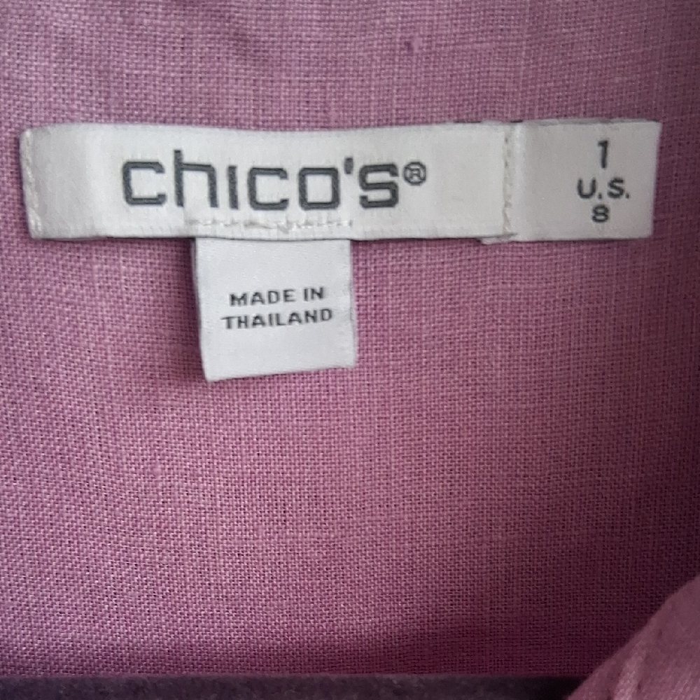 Chico's Pink Blouse - Picture 2 of 2